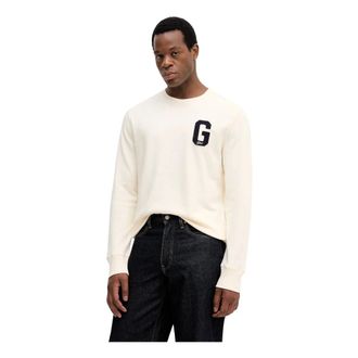 GANT Felpa Girocollo - - Sweatshirts & Hoodies - Uomo - Beige - S