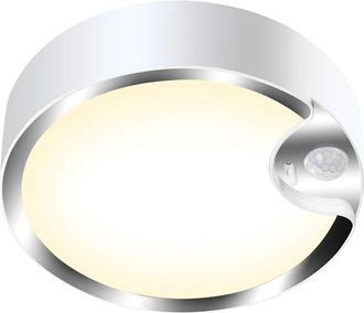 OEM Plafonnier Led - Detector De Movimiento Pir - 300 Lm - 80 Led Smd2835 - Para Pasillo Escalera Ba&ntilde;o - 1 Unidad