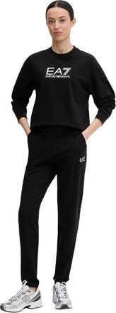 Emporio Armani Trainingsset - Dames - Trainingspakken - Zwart - M - Katoen - Fitness