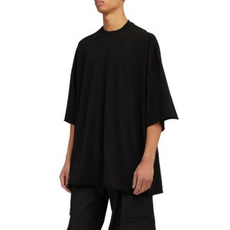 Rick Owens Tops, Heren, Zwart, M, Katoen, Tommy T T-Shirt