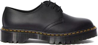 Dr. Martens Gladde Formele Zakelijke Schoenen - Heren - Veterschoenen - Zwart - 37 EU - Leer - Schoenen
