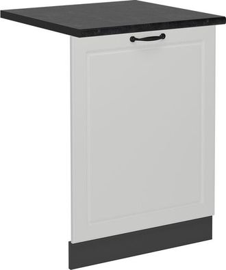 Vicco Pannello frontale della lavastoviglie R-Line, Bianco casa di campagna, 60 cm, pl Antracite Vicco