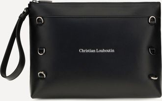 Christian Louboutin Pochette Kosmica in pelle Man UNI