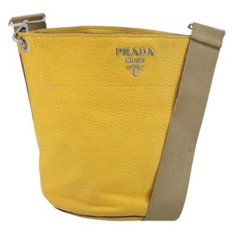 Prada Bolso bombonera vintage Pre-owned - Pre-owned - Mujer - Amarillo - ONE SIZE