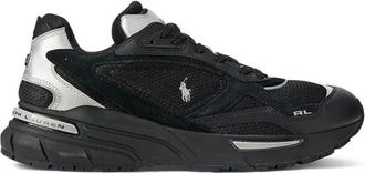 Polo Ralph Lauren Trackstr 275 - Heren - Sneakers - Zwart - 45 EU - Leer - Schoenen