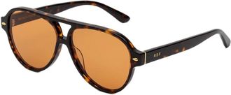 Retro Superfuture G2V Zonnebril - unisex - Accessoires - Bruin - Maat: 58 MM