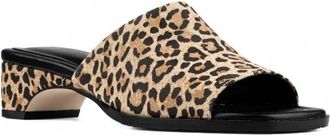 Donald J Pliner Womens Clodie Sandals In Natural Black Leopard