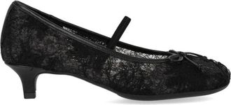 Ash Elodie Mary Jane Pump - Dames - Pumps - Zwart - 41 EU - Leer - Schoenen