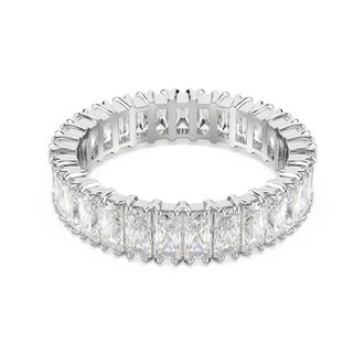 Swarovski Matrix Ring - Dames - Ringen - Grijs - 60 MM - Accessoires
