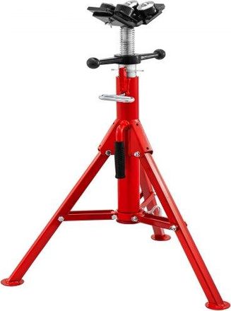 OEM Rohrst&uuml;tze Mit 4-kugel-transfer V-kopf 1107a Einklappbarer Rohrst&auml;nder 680 Kg Belastbar Rohrstange H&ouml;henverstellbar