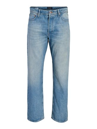 Jack & Jones Loose-fit-Jeans JACK & JONES JJICHRIS JJCOOPER JOS 890 PCW NOOS, Herren, Gr. 28, L&auml;nge 32, blau, denim, Denim/Jeans, Obermaterial: 100% Baumwolle, uni