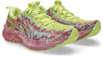 Asics Laufschuh ASICS NOOSA TRI 16, Damen, Gr. 39,5, gelb (lucid gelb, bright rose), Textil, Schuhe Laufschuh