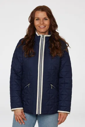 Danwear Ghita Marineblauw Jas