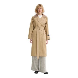 Levi's Dames, Mantels, Beige, Maat: M Katoen