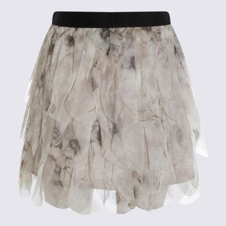Max Mara Womens Skirts Grigio Perla _si