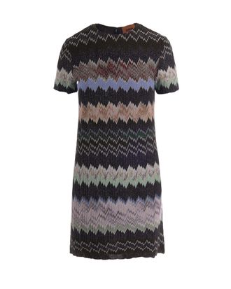 Missoni Multicolor Lam&eacute; Viscose Dress