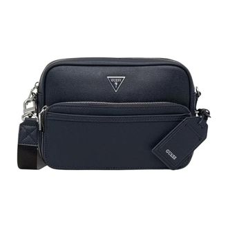 Guess Milano Belt Bag - Heren - Tassen - Blauw - Maat: ONE Size Poliester