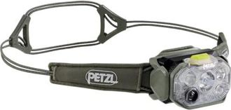 Petzl Swift Rl - Linterna Frontal Ligera Y Recargable, 1200 L&uacute;menes, Color: Verde Desierto