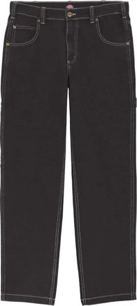 Dickies Jeans con cuciture a contrasto - Nero