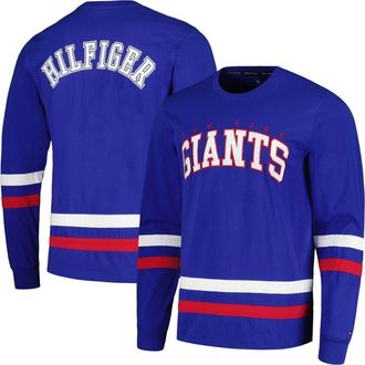 Tommy Hilfiger Mens Tommy Hilfiger Royal/Red New York Giants Nolan Long Sleeve T-Shirt at Nordstrom, Size Xx-Large