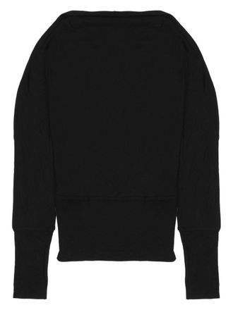 Toteme Viscose Jumper - Black