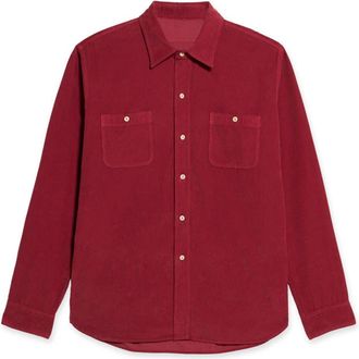 Fortela Work Corduroy Shirt in Pink at Nordstrom, Size Xx-Large