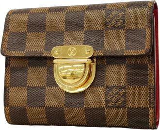 Louis Vuitton Ebene Wallet (Tri-Fold) (Pre-Owned)