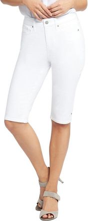 NYDJ Nydj Sophie Optic White Capri Jean