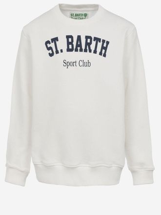 MC2 Saint Barth Cotton Sweatshirt With Logo