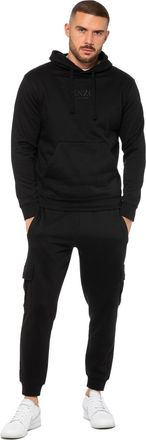 Enzo Jeans | Heren Pullover Hoodie Tracksuit Set - Zwart