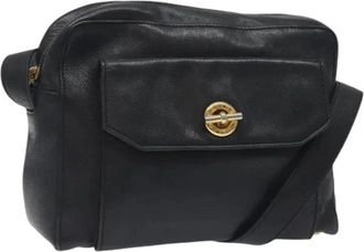 Celine Pre-owned Cross Body Bags, female, Black, Size: ONE SIZE Pre-owned Vintage Shoulder Bag