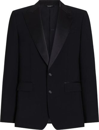 Dolce & Gabbana Single-breasted Two-piece Wool Tuxedo Suit
