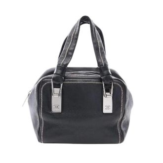 Chanel Pre-owned Lambskin Handbag - Dames - Pre-owned - Zwart - Maat: ONE Size Leer