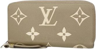 Louis Vuitton Pre-owned Wallets, female, Beige, Size: ONE SIZE Pre-owned Fabric Wallet