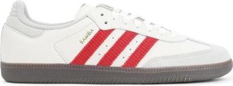 adidas Samba OG Sneakers - Heren - Sneakers - Wit - 42 EU - Leer - Schoenen