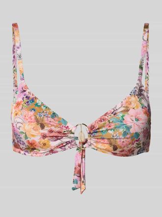 Watercult Bikini-Oberteil mit r&uuml;ckseitiger Schn&uuml;rung in Rosa, Gr&ouml;&szlig;e 38