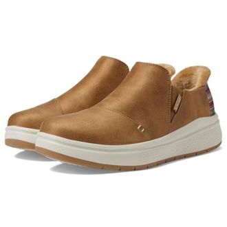 Skechers Womens Skechers Cute Wave - Stay Snug Chestnut Slip-On Comfort Shoes NIN1352
