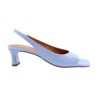 Catwalk Ctwlk., Schoenen, Dames, Blauw, 41 EU, Cameo Sandalen met Hoge Hak