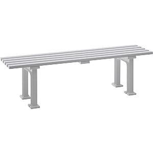 Blome Blome - Banco Sin Respaldo Con 5 Listones Longitud 1500 Mm Blanco