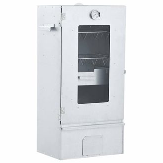 vidaXL Horno Ahumador Barbacoa 1 Kg De Virutas De Madera 44,5x29x83 Cm Vidaxl