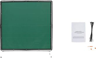 OEM Malla Para Soldadura, Material Ign&iacute;fugo, Protecci&oacute;n Uv, 6x6 Cm, Color Verde