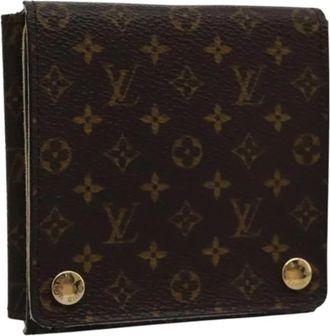 Louis Vuitton Pre-owned Canvas pouches - Dames - Vintage Clutch - Bruin - ONE Size - Vintage