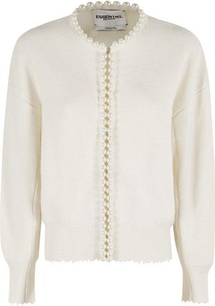 Essentiel Ideas Knit Cardigan With Beads