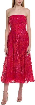 Teri Jon by Rickie Freeman Sleeveless Midi Dress