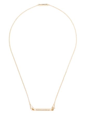 Eddie Borgo Pavé Safety Chain necklace - Goud