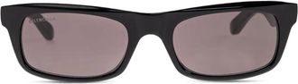 Balenciaga Occhiali da sole squadrati - Nero