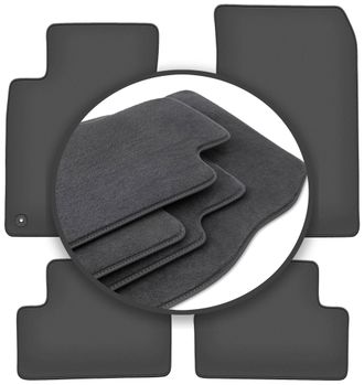 OEM Alfombrillas Premium Para Mercedes Cla X117 Shooting Brake (2013-2019)