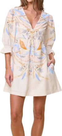 Cleobella Yasmin Mini Dress In Goleta Print