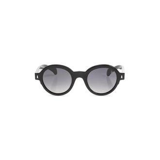 Moncler Sunglasses, unisex, Black, Size: 47 MM Rondosa Round Sunglasses