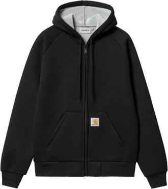 Carhartt Work in Progress Car-Lux Jacket - Heren - Vesten met rits - Zwart - M - Katoen - Hoodies & sweatvesten